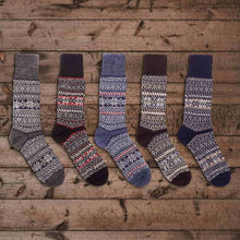 Load image into Gallery viewer, SIGRID Nordic Socks Merino Wool