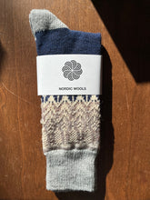 Load image into Gallery viewer, Nordic Socks Merino Wool YULE