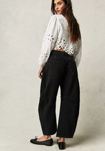 Load image into Gallery viewer, FP GOOD LUCK MID RISE BARREL JEANS
