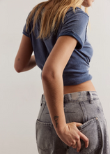 Load image into Gallery viewer, FP GOOD LUCK MID RISE BARREL JEANS