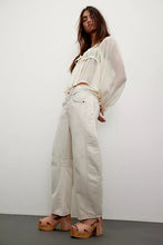 Load image into Gallery viewer, FP GOOD LUCK MID RISE BARREL JEANS