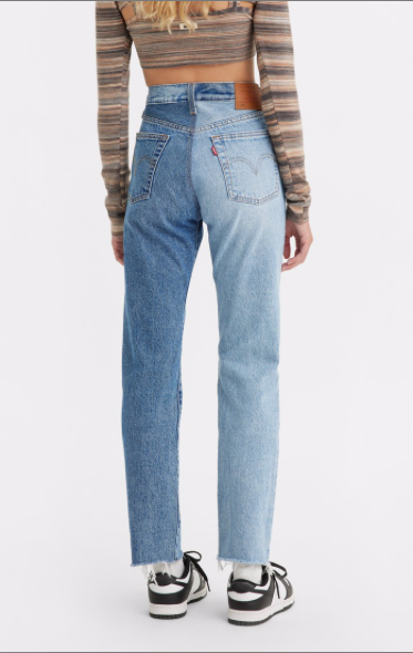 Two tone hotsell levi jeans