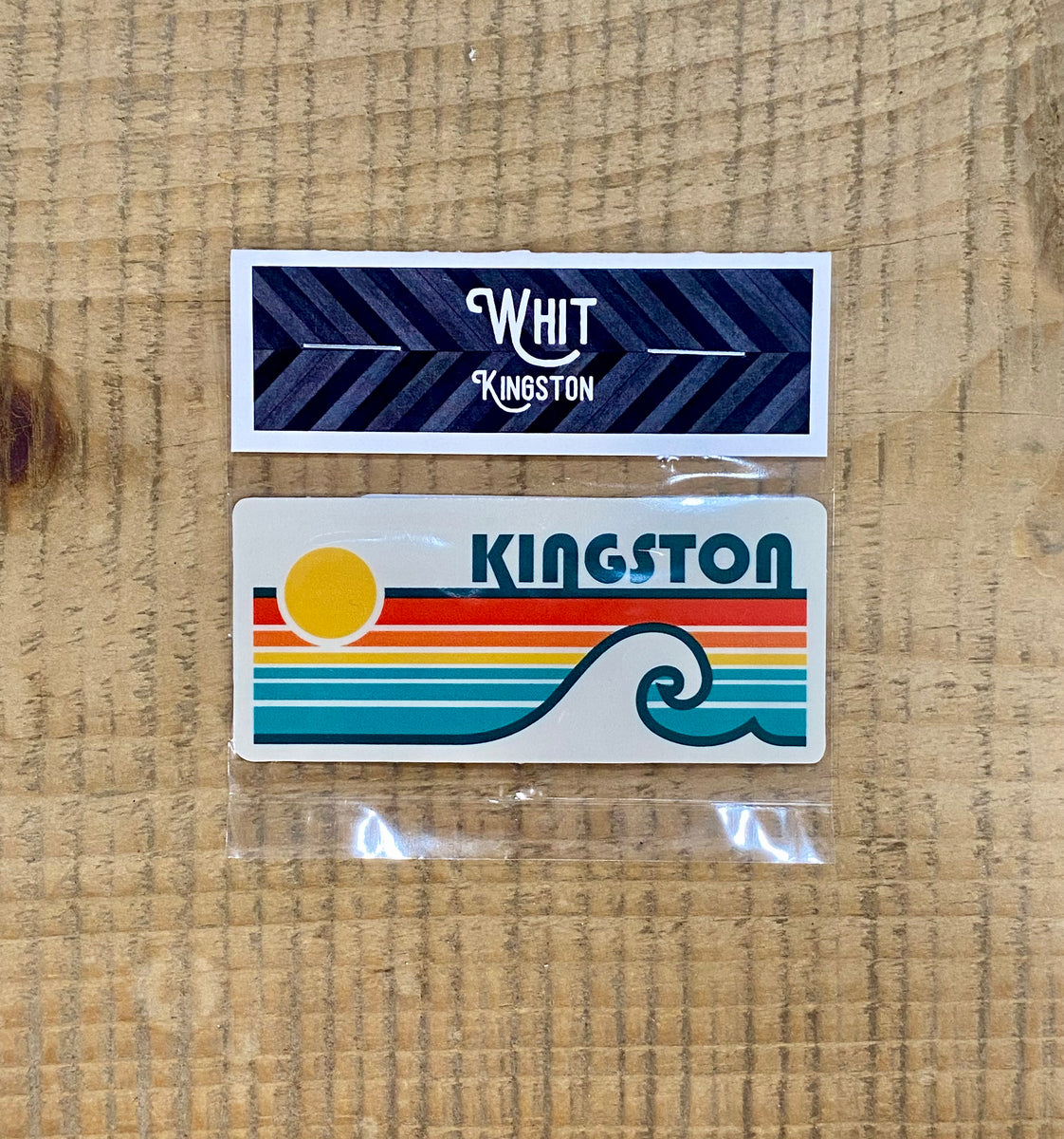 KINGSTON RETRO STICKER Whit Kingston