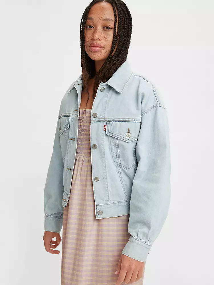 LEVI S SCRUNCHIE TRUCKER JACKET Whit Kingston