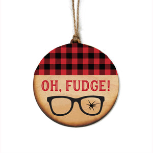 Oh Fudge tree ornament