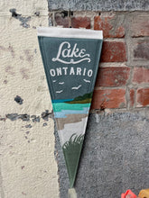 Load image into Gallery viewer, LAKE ONTARIO YOHO FELT PENNANT