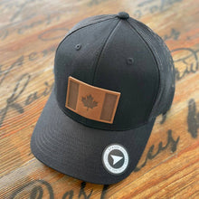 Load image into Gallery viewer, Canada Flag Leather Patch Hat