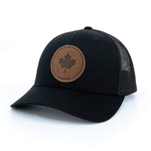 Load image into Gallery viewer, Maple Leaf Leather Patch Hat