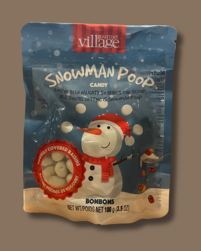 CANDY SNOWMAN POOP