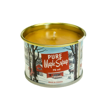 Load image into Gallery viewer, Mini Maple Syrup Candle - 70 ml Iconic Tin Can
