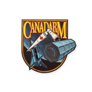 CANADARM ILLUSTRATION STICKER