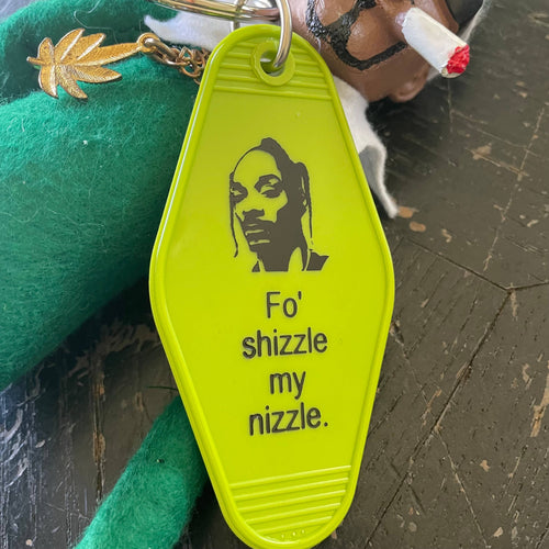 Snoop Dogg motel keychain