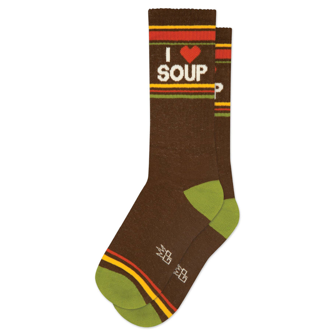 Soup Gym Crew Socks