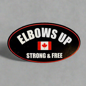 ELBOWS UP STICKER
