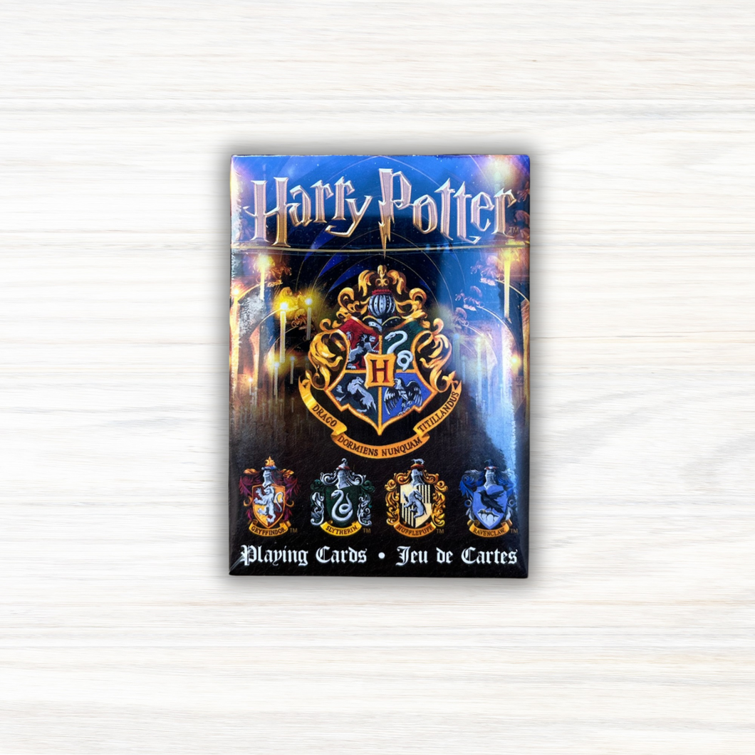 HARRY POTTER CRESTS PLAYING CARDS