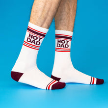 Load image into Gallery viewer, Hot Dad Gym Crew Socks