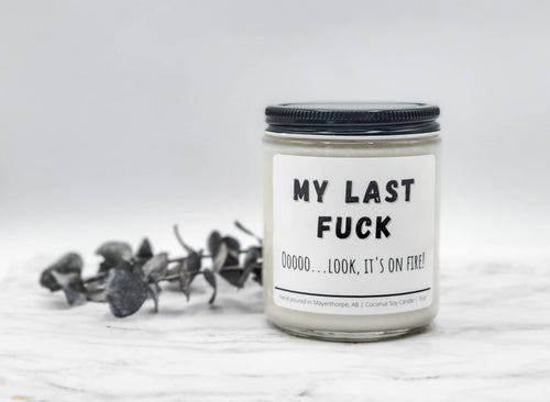My Last F*ck Candle