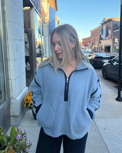 MORAN 1/2 ZIP FLEECE LOLA'S ROOM