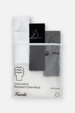 Load image into Gallery viewer, KUWALLA 3 PACK MIX CREW TEES