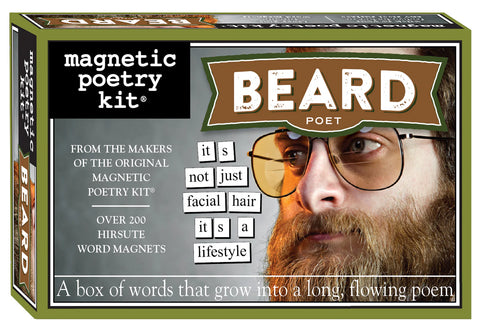 BEARD POET MAGNETIC POETRY