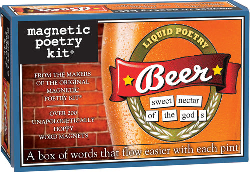 BEER LIQUID MAGNETIC POETRY