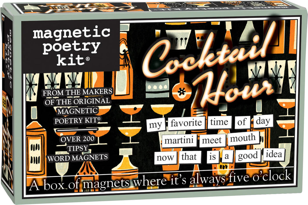 COCKTAIL HOUR MAGNETIC POETRY