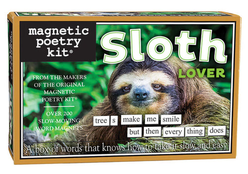 SLOTH LOVER MAGNETIC POETRY