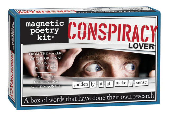 CONSPIRACY LOVER MAGNETIC POETRY
