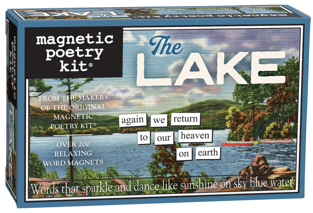 LAKE MAGNETIC POETRY