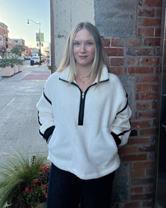 MORAN 1/2 ZIP FLEECE LOLA'S ROOM