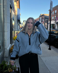 MORAN 1/2 ZIP FLEECE LOLA'S ROOM