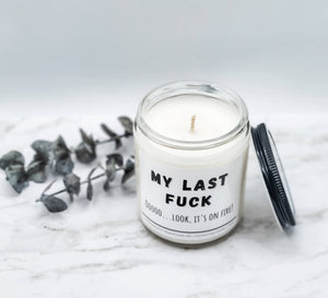 My Last F*ck Candle