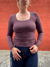 Load image into Gallery viewer, RIANA SCOOP NECK TOP