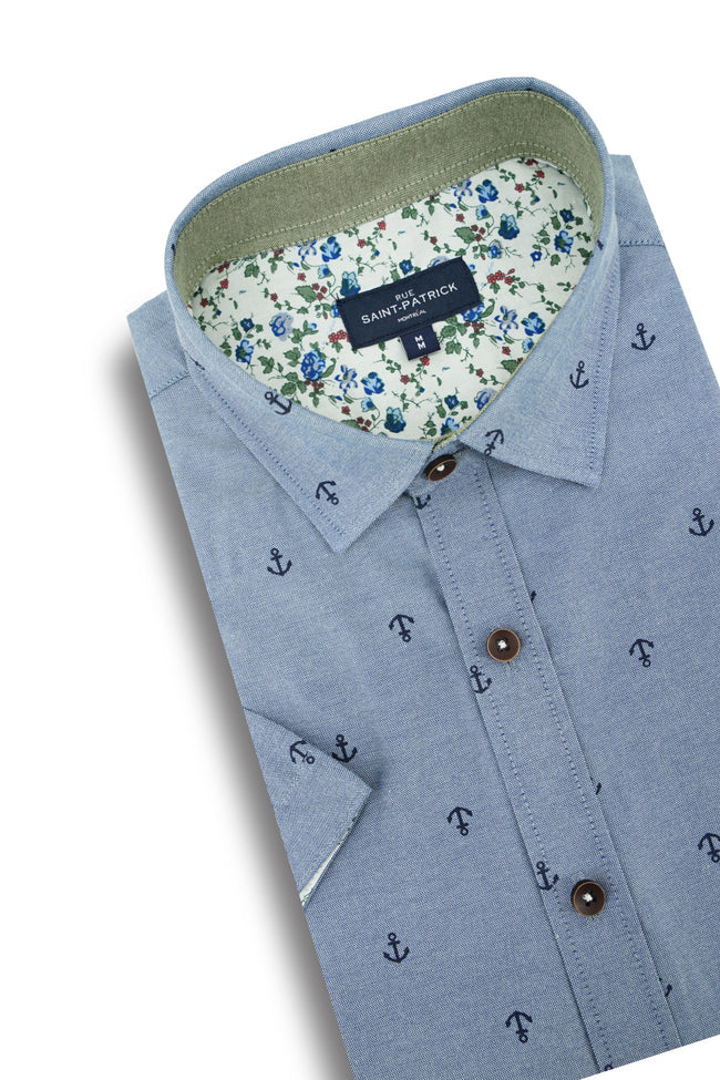 WILLEMSTAD EASY-CARE OXFORD SS SHIRT