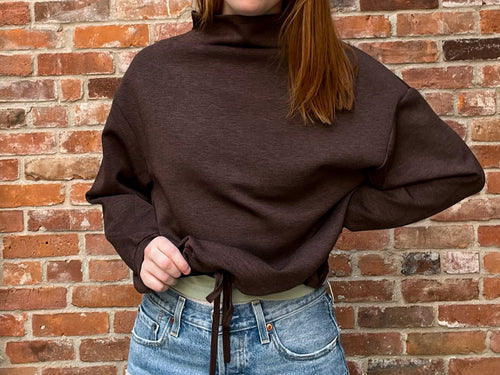 RINA FUNNEL NECK TOP LOLA'S ROOM