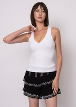 Load image into Gallery viewer, VALENTA V-NECK TANK SECOND SKIN
