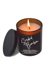 Load image into Gallery viewer, Smoked Bourbon Jar Soy Candle