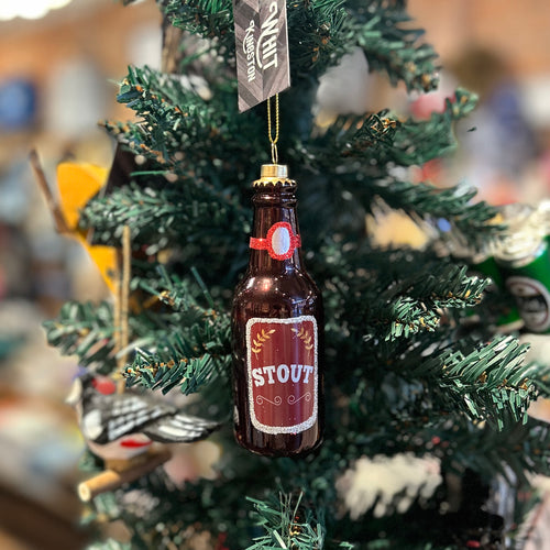 BEER BOTTLE ORNAMENT