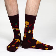 Load image into Gallery viewer, Men's Big &amp; Tall Hot Sauce Socks