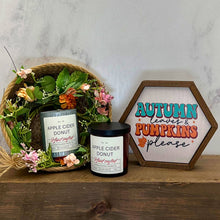 Load image into Gallery viewer, Apple Cider Donut Fall Farmhouse Candle - Halloween Candles