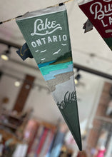 Load image into Gallery viewer, LAKE ONTARIO YOHO FELT PENNANT