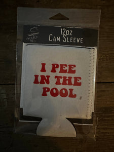 "I Pee in the Pool" Sleeve