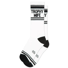 Load image into Gallery viewer, Trophy Wife Gym Crew Socks