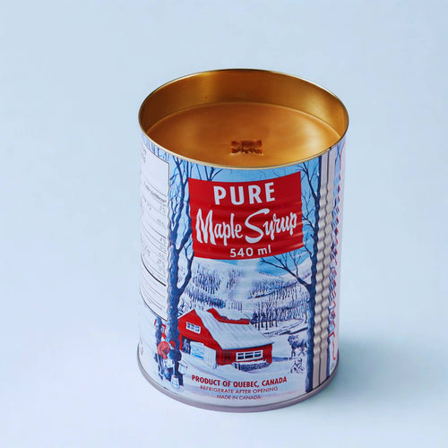 Maple Syrup Wood Wick Candle – 540 ml