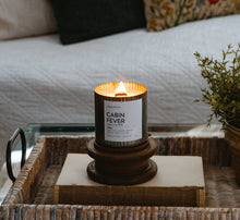 Load image into Gallery viewer, Cabin Fever Wood Wick Candle