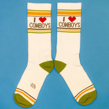 Load image into Gallery viewer, Cowboys Gym Crew Socks