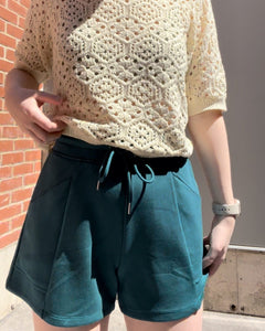 ENZA SOFT KNIT SHORTS