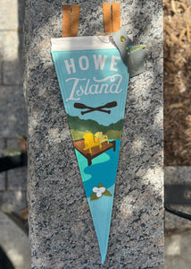 HOWE ISLAND YOHO FELT PENNANT