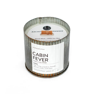 Cabin Fever Wood Wick Candle