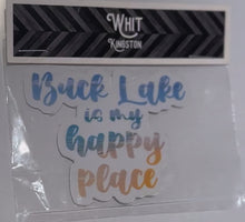 Load image into Gallery viewer, BUCK LAKE HAPPY PLACE STICKER